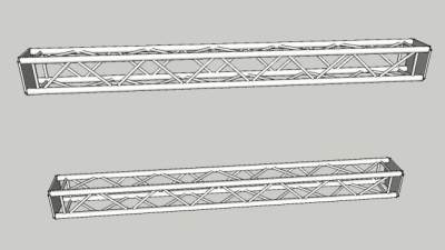桁梁桁架模型_su模型下载 草图大师模型_SKP模型