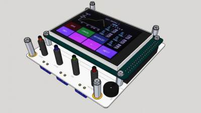 回流焊炉控制器模型_su模型下载 草图大师模型_SKP模型