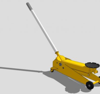 汽车的千斤顶SKP模型素材_su模型下载 草图大师模型_SKP模型