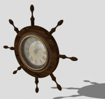 船舵的SKP模型素材设计_su模型下载 草图大师模型_SKP模型