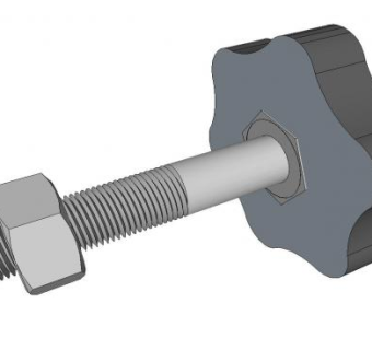 锁紧螺钉模型_su模型下载 草图大师模型_SKP模型