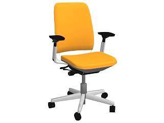 黄色的电脑椅子的SKP模型<em>素材</em>_su模型下载 草图大师...