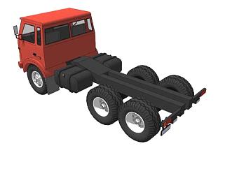 卡车的SKP模型设计素材_su模型下载 草图大师模型_SKP模型