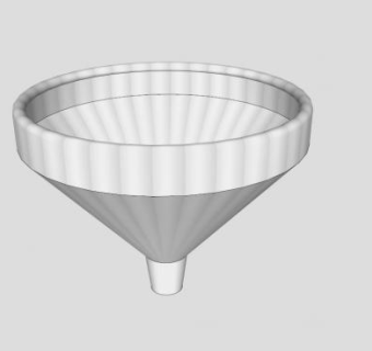 漏斗的SKP模型素材设计_su模型下载 草图大师模型_SKP模型