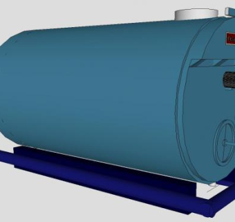 锅炉模型_su模型下载 草图大师模型_SKP模型