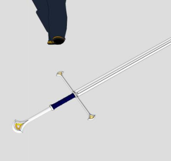 武术剑的SKP模型素材_su模型下载 草图大师模型_SKP模型