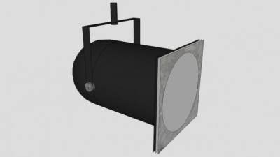 照明灯灯光设备的SKP模型素材_su模型下载 草图大师模型_SKP模型
