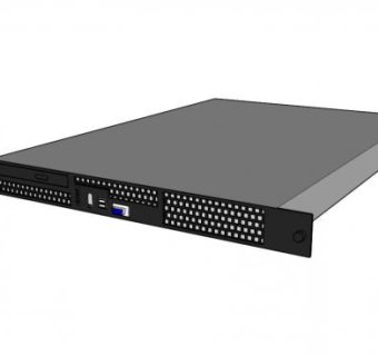 服务器1U和2U的SKP模型素材_su模型下载 草图大师模型_SKP模型