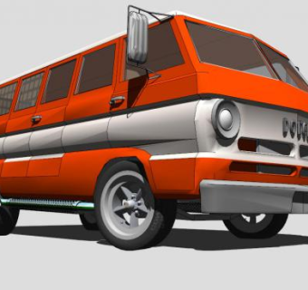 拉犯人罪犯的警车SKP模型_su模型下载 草图大师模型_SKP模型