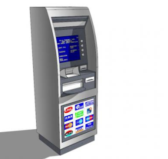 国外ATM取款机的SKP模型素材_su模型下载 草图大师模型_SKP模型