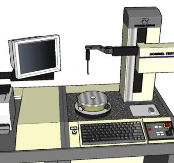 霍梅尔特斯达自动化测量系统模型_su模型下载 草图大师模型_SKP模型