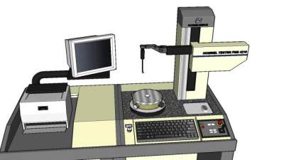 霍梅尔特斯达自动化测量系统模型_su模型下载 草图大师模型_SKP模型