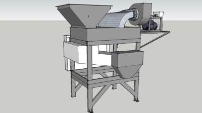 筛分机模型_su模型下载 草图大师模型_SKP模型