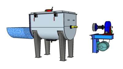 混泥土搅拌设备模型_su模型下载 草图大师模型_SKP模型