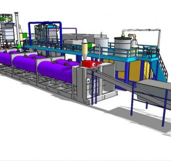 污水处理厂模型_su模型下载 草图大师模型_SKP模型