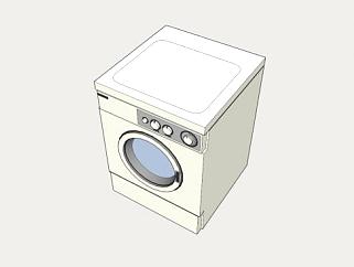 <em>正方形</em>的滚筒洗衣机SKP模型_su模型下载 草图大师模型_...