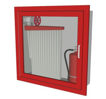 消防栓箱的SKP模型素材_su模型下载 草图大师模型_SKP模型