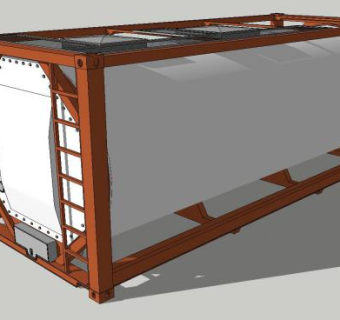化工液体容器模型_su模型下载 草图大师模型_SKP模型