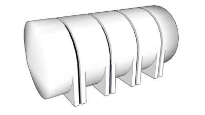 集水器水箱的SKP模型素材_su模型下载 草图大师模型_SKP模型
