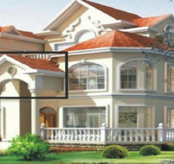 农村别墅改造新农村SU设计模型