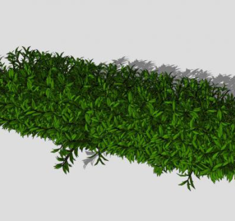 灌木草丛3d立体设计SU模型下载_sketchup草图大师SKP模型