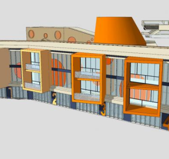 幼儿园全套方案设计SU模型