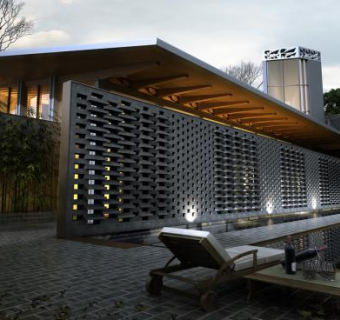 扬州万科XX会所日清商业度假酒店SU模型下载_sketchup草图大师SKP模型