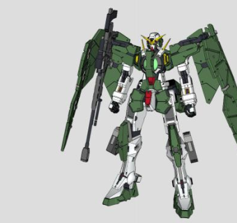 狙击型的高达模型SKP模型_su模型下载 草图大师模型_SKP模型