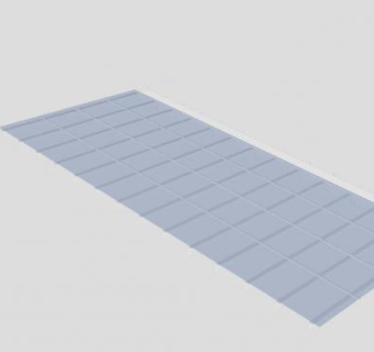 玻璃雨棚拉杆SU模型下载_sketchup草图大师SKP模型