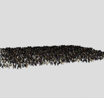 现代写实人物配景SU模型下载_sketchup草图大师SKP模型