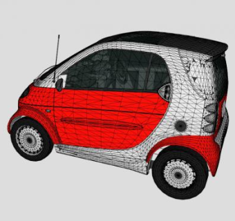 流行的代步车SKP模型_su模型下载 草图大师模型_SKP模型