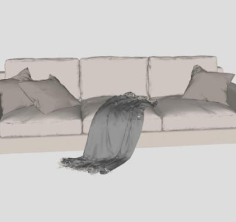 沙发座椅家具装修家居SU模型下载_sketchup草图大师SKP模型
