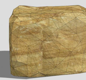 石景景石风景石石头SU模型下载_sketchup草图大师SKP模型