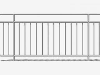 不锈钢护栏栏杆围栏SU模型下载_sketchup草图大师SKP模型