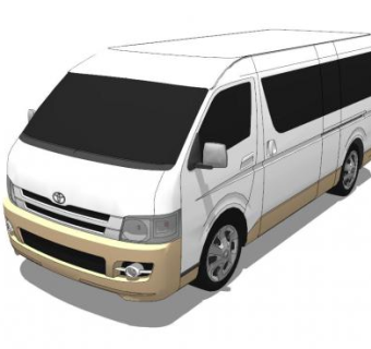 面包车的SU模型_su模型下载 草图大师模型_SKP模型