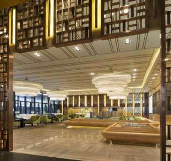 杭州·绿地旭辉城售楼处汉嘉设计SU模型下载_sketchup草图大师SKP模型