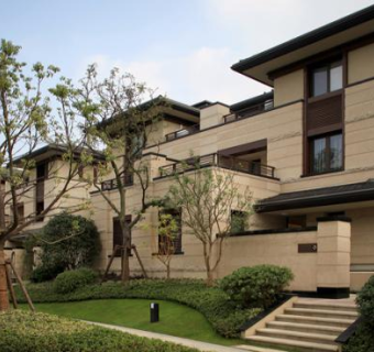 苏南万科苏州长风别墅SU模型