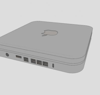 苹果手机充电宝的SU模型_su模型下载 草图大师模型_SKP模型