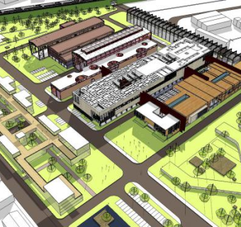 厂房建筑SU模型