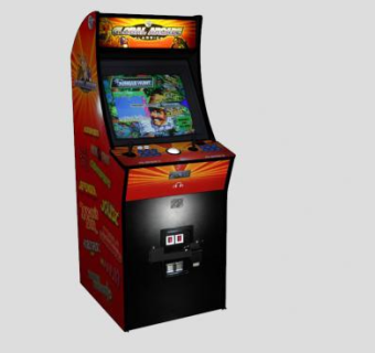 街机游戏机的SU模型_su模型下载 草图大师模型_SKP模型