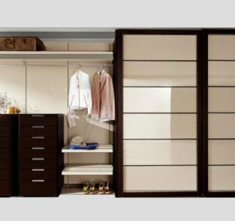 衣帽间衣柜室内SU模型下载_sketchup草图大师SKP模型