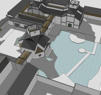 苏州博物馆SU模型下载_sketchup草图大师SKP模型