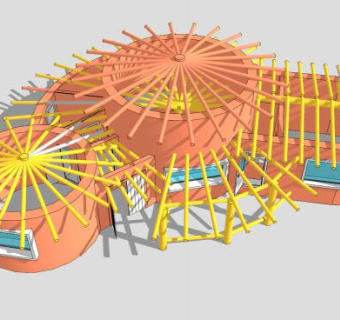 儿童游乐设施SU模型下载_sketchup草图大师SKP模型