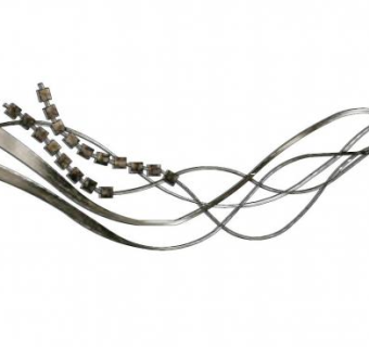 落潮EbbTide现代抽象雕塑SU模型下载_sketchup草图大师SKP模型