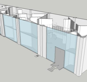 旗袍店装饰室内SU模型下载_sketchup草图大师SKP模型