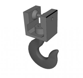 货物吊钩的SU模型_su模型下载 草图大师模型_SKP模型