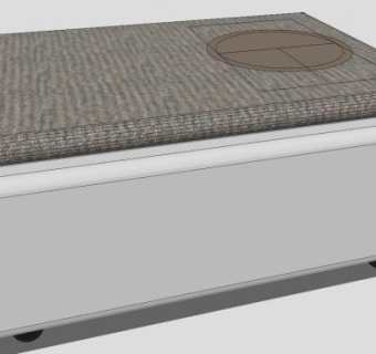 咖啡厅里坐垫SU模型下载_sketchup草图大师SKP模型