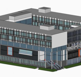 中式建筑博物馆SU模型下载_sketchup草图大师SKP模型