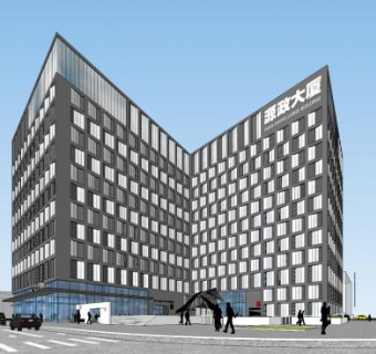 深圳源征大厦产业园办公楼产业园SU模型下载_sketchup草图大师SKP模型