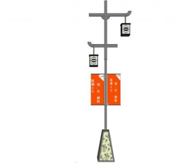 古典路灯灯具SU模型下载_sketchup草图大师SKP模型